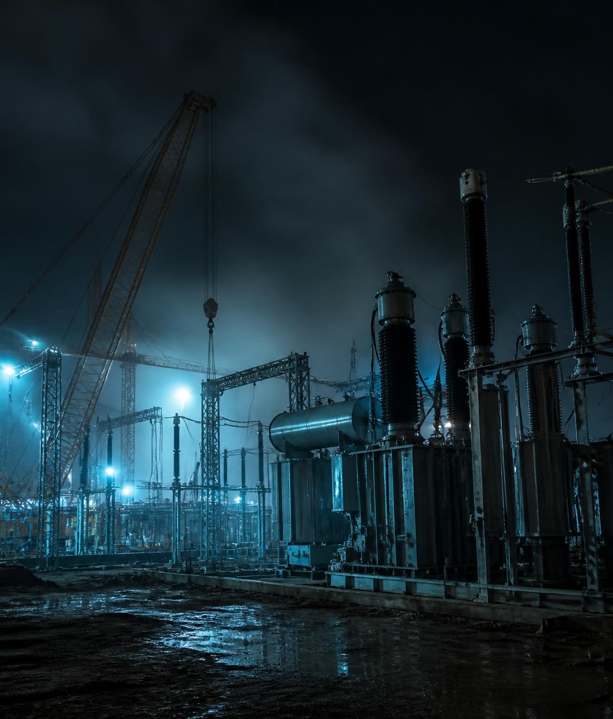 High voltage substation and switchgear